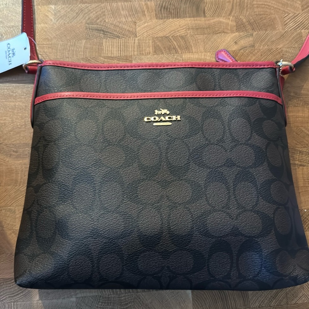 Coach brown crossbody